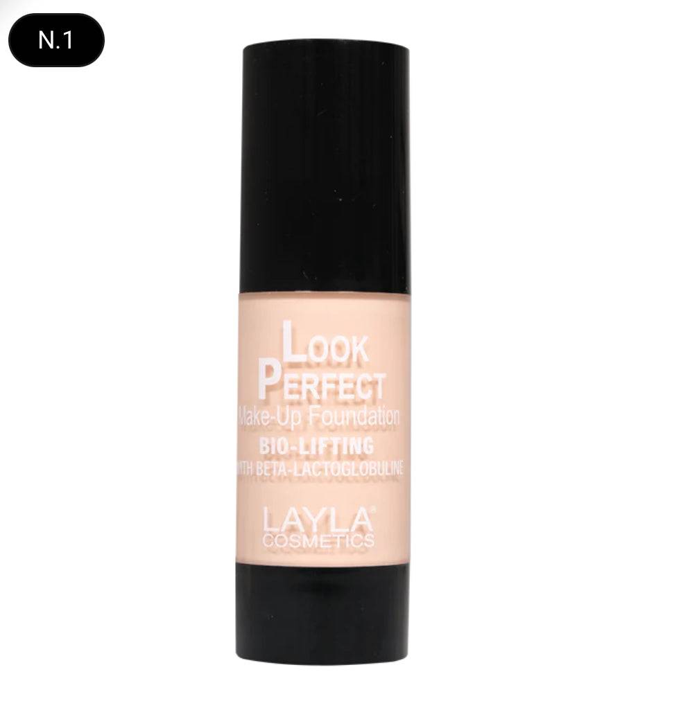 SA.MA PROFUMERIA 01 Layla Cosmetics Fondotinta Look Perfect Foundation - LAYLA