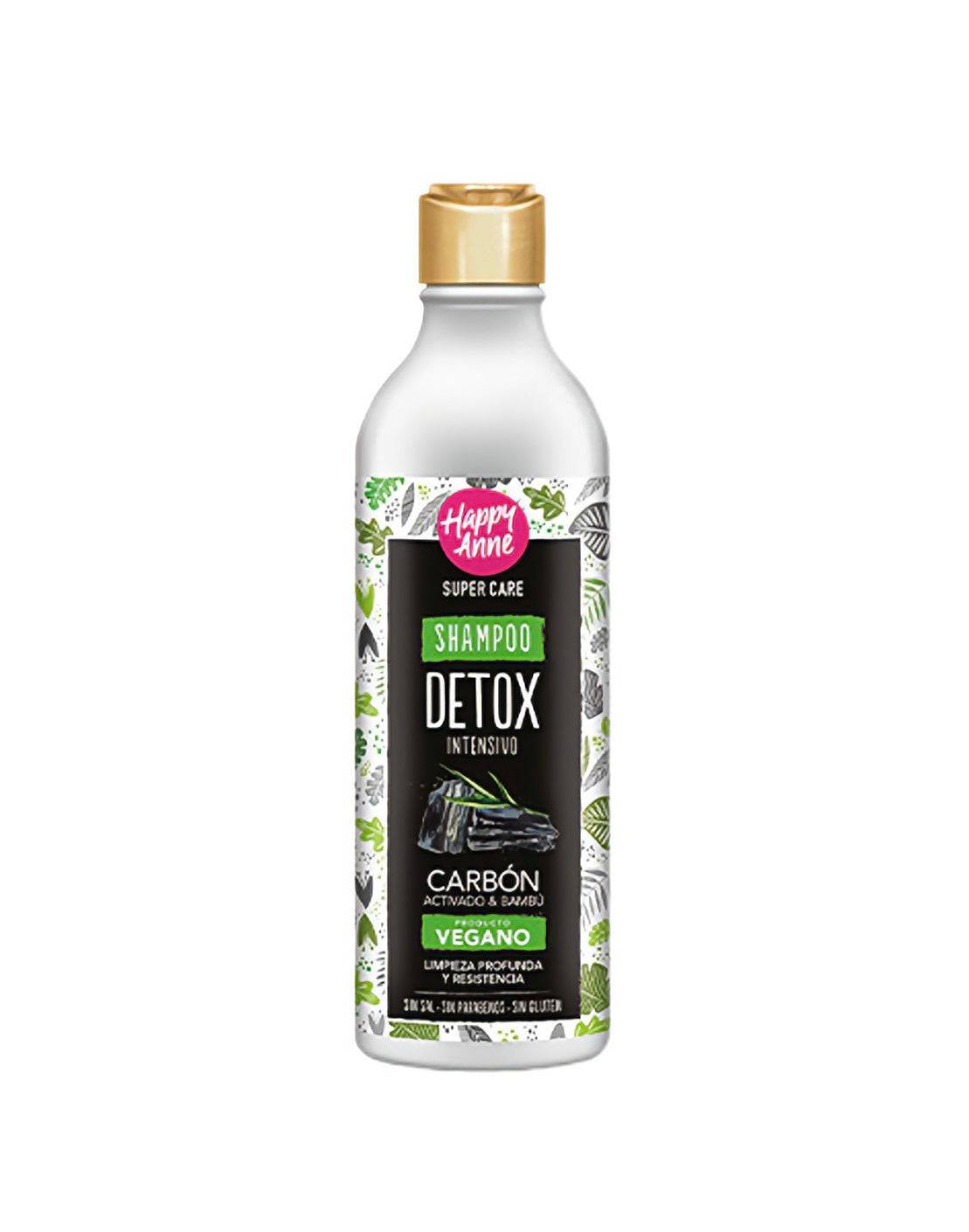 SA.MA PROFUMERIA Happy Anne Shampoo Vegano Detox Carboni Attivi e Bambù - HAPPY ANNE