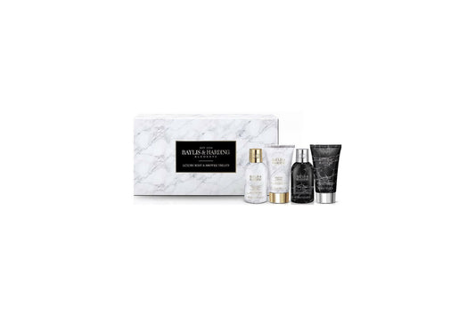 Set Regalo Luxury con Trattamenti per il Corpo e la Doccia Effetto Marmo Vegan Friendly - Baylis & Harding