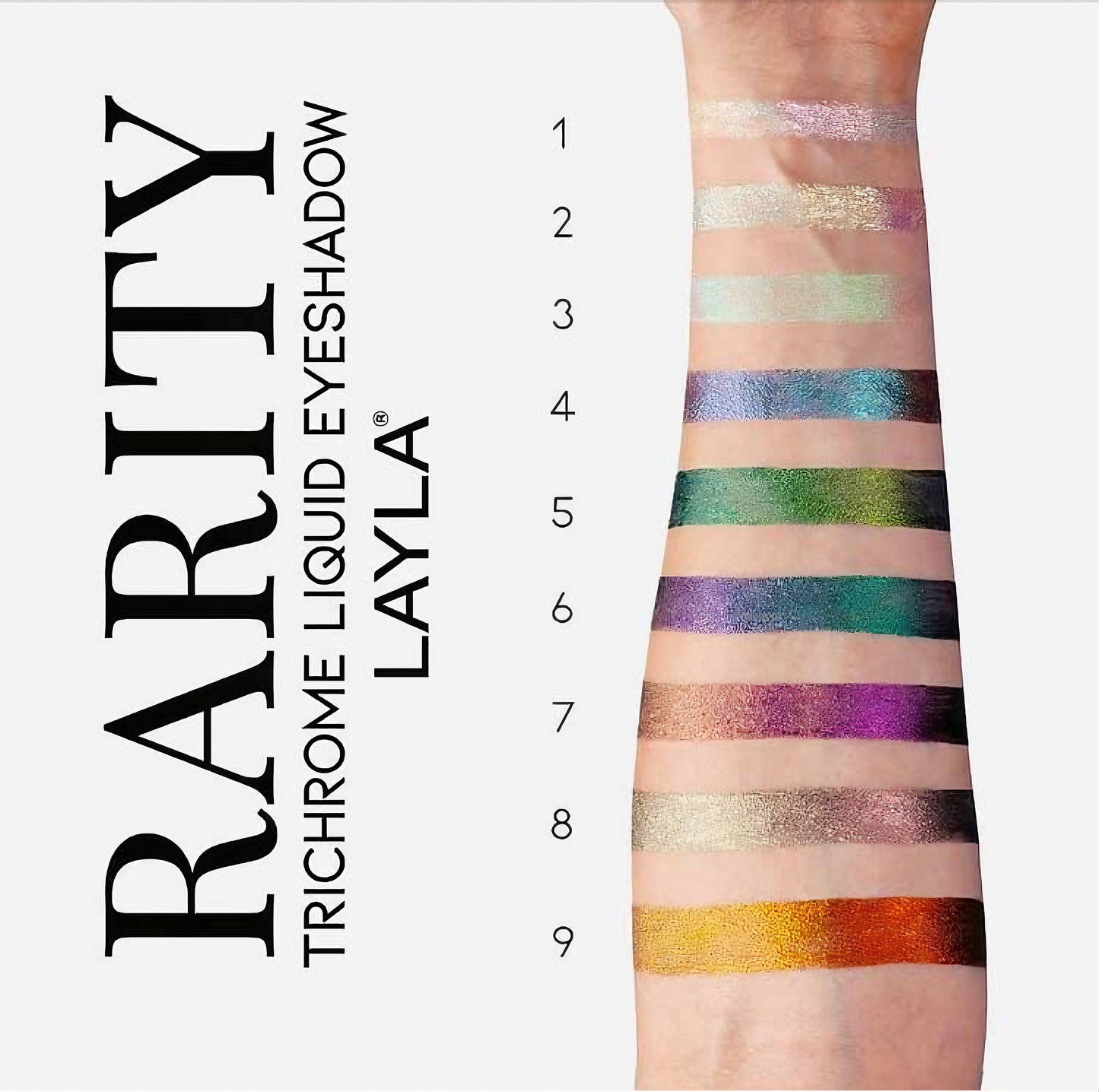 SA.MA PROFUMERIA Layla Cosmetics Rarity Trichrome Liquid Eyeshadow - LAYLA COSMETICS