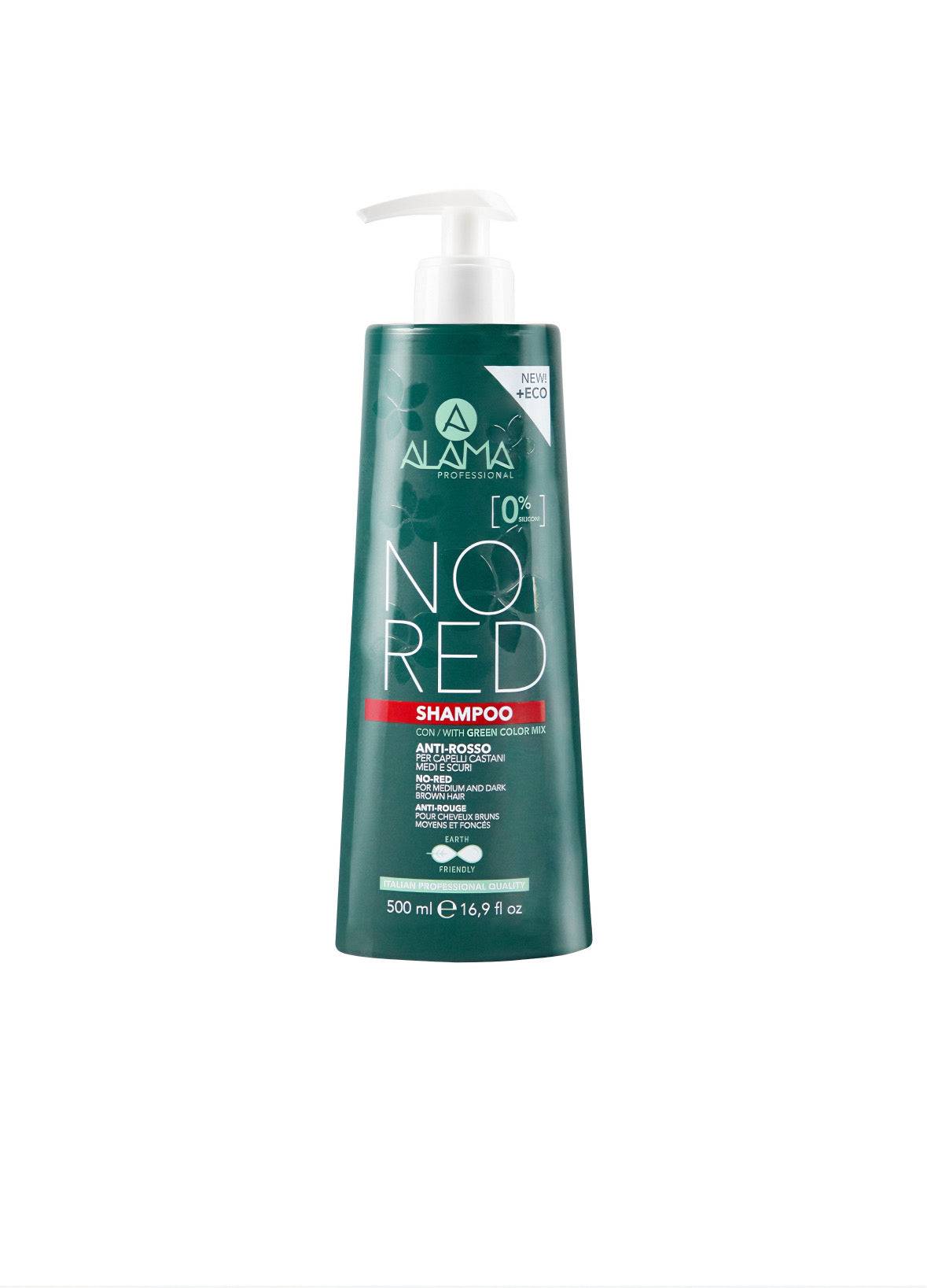 SA.MA PROFUMERIA Alama professional Shampoo antirosso per capelli castani medi scuri - Alama