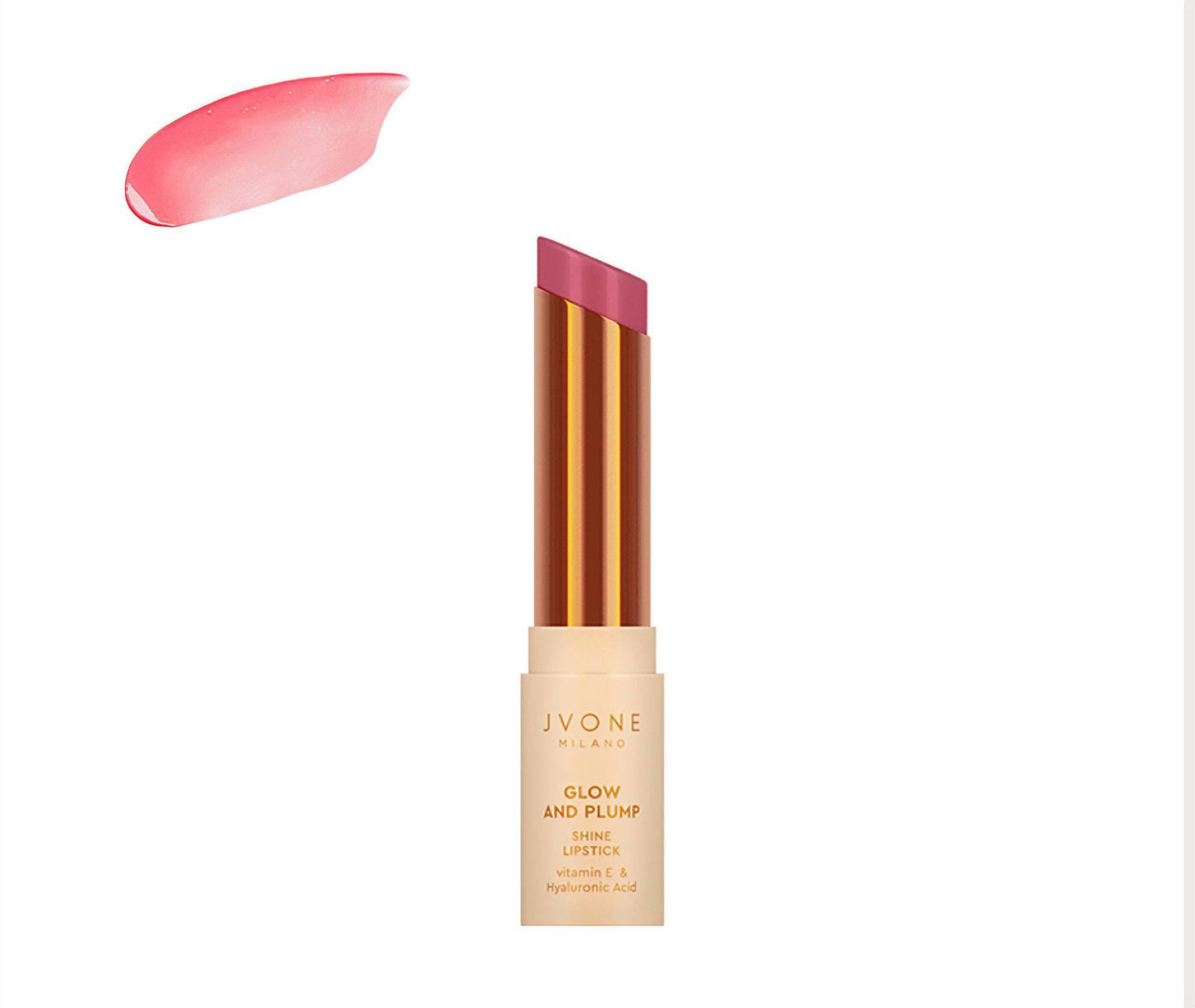 SA.MA PROFUMERIA 04 Ultra Pink JVONE Glow and Plump Shine Lipstick - Jvone