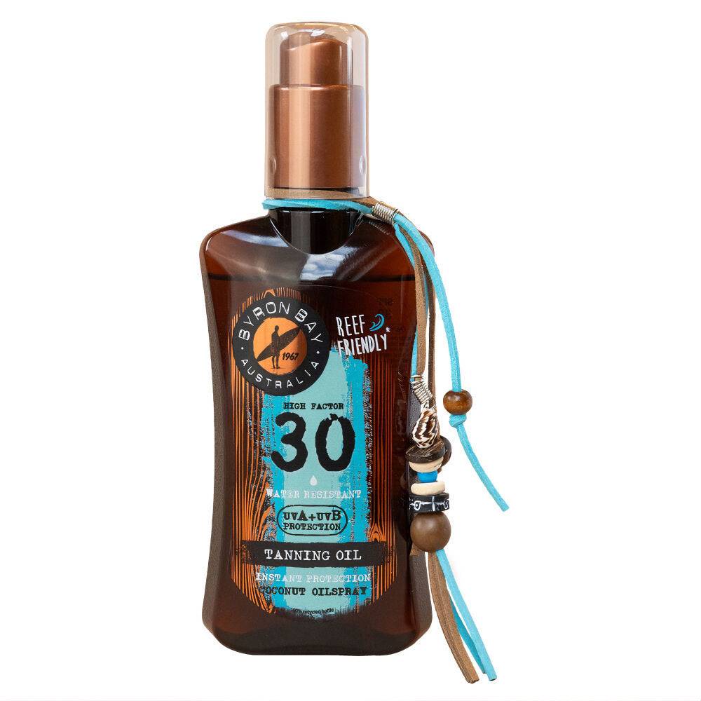 SA.MA PROFUMERIA Byron Bay Coconut Tanning Oil Spray SPF 30 - BYRON BAY