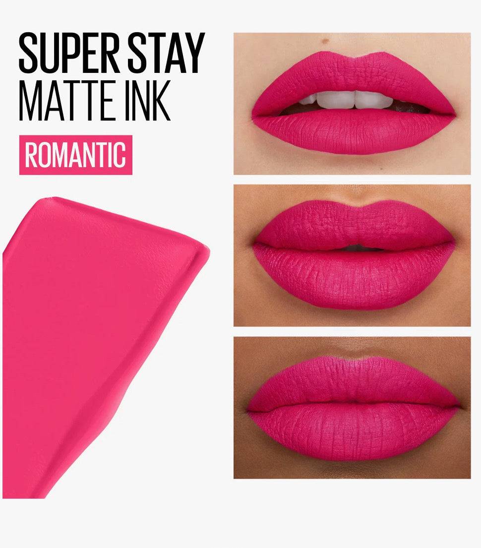 SA.MA PROFUMERIA 30 Romantic Maybelline New York Rossetto liquido Superstay Matte Ink - MAYBELLINE NEWYORK