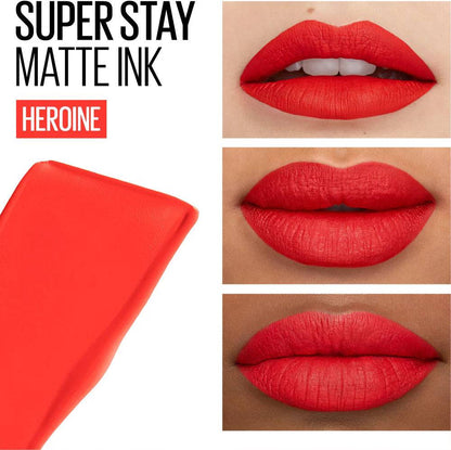 SA.MA PROFUMERIA 25 Heroine Maybelline New York Rossetto liquido Superstay Matte Ink - MAYBELLINE NEWYORK