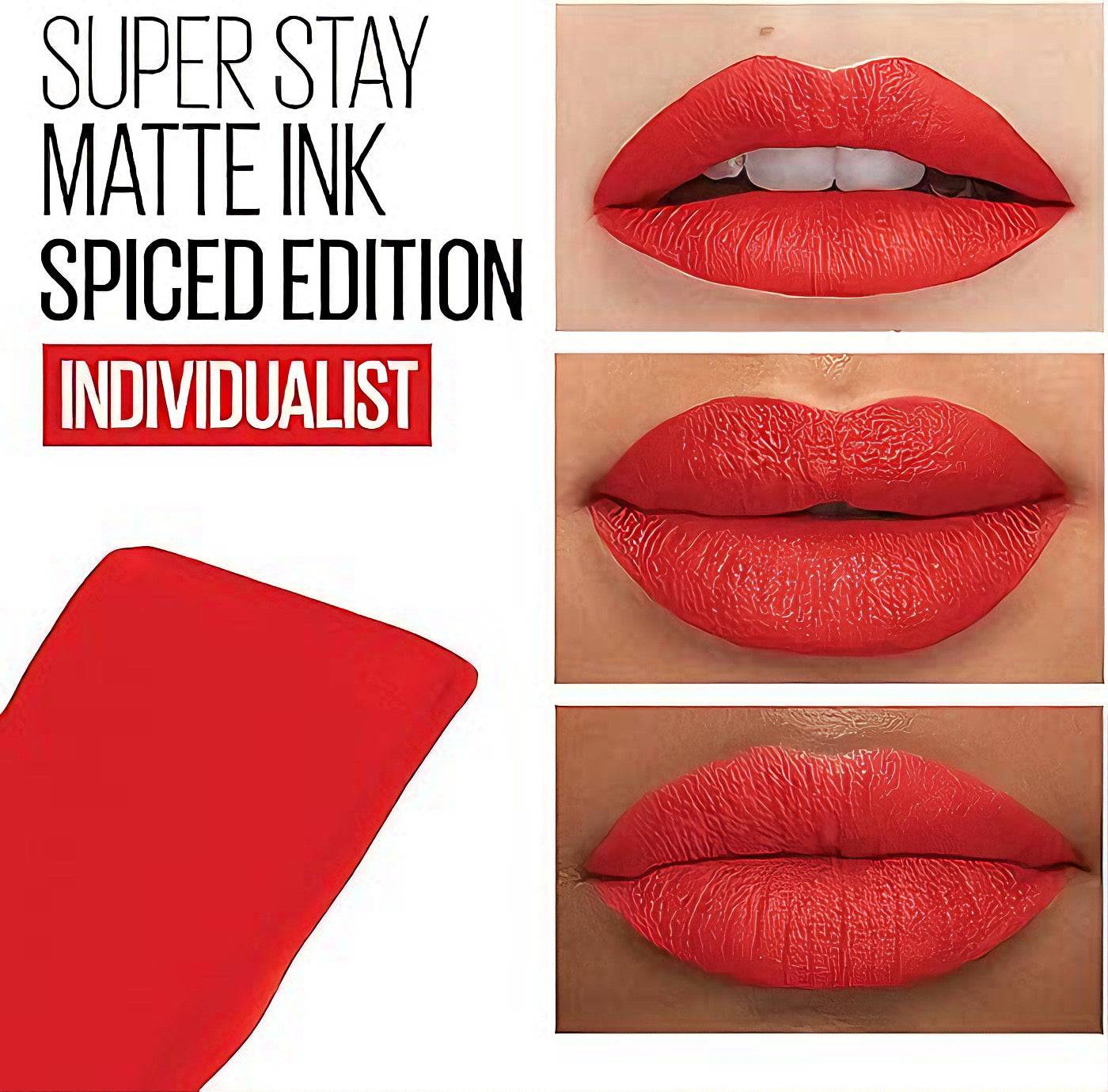 SA.MA PROFUMERIA 320 Individualist Maybelline New York Rossetto liquido Superstay Matte Ink - MAYBELLINE NEWYORK