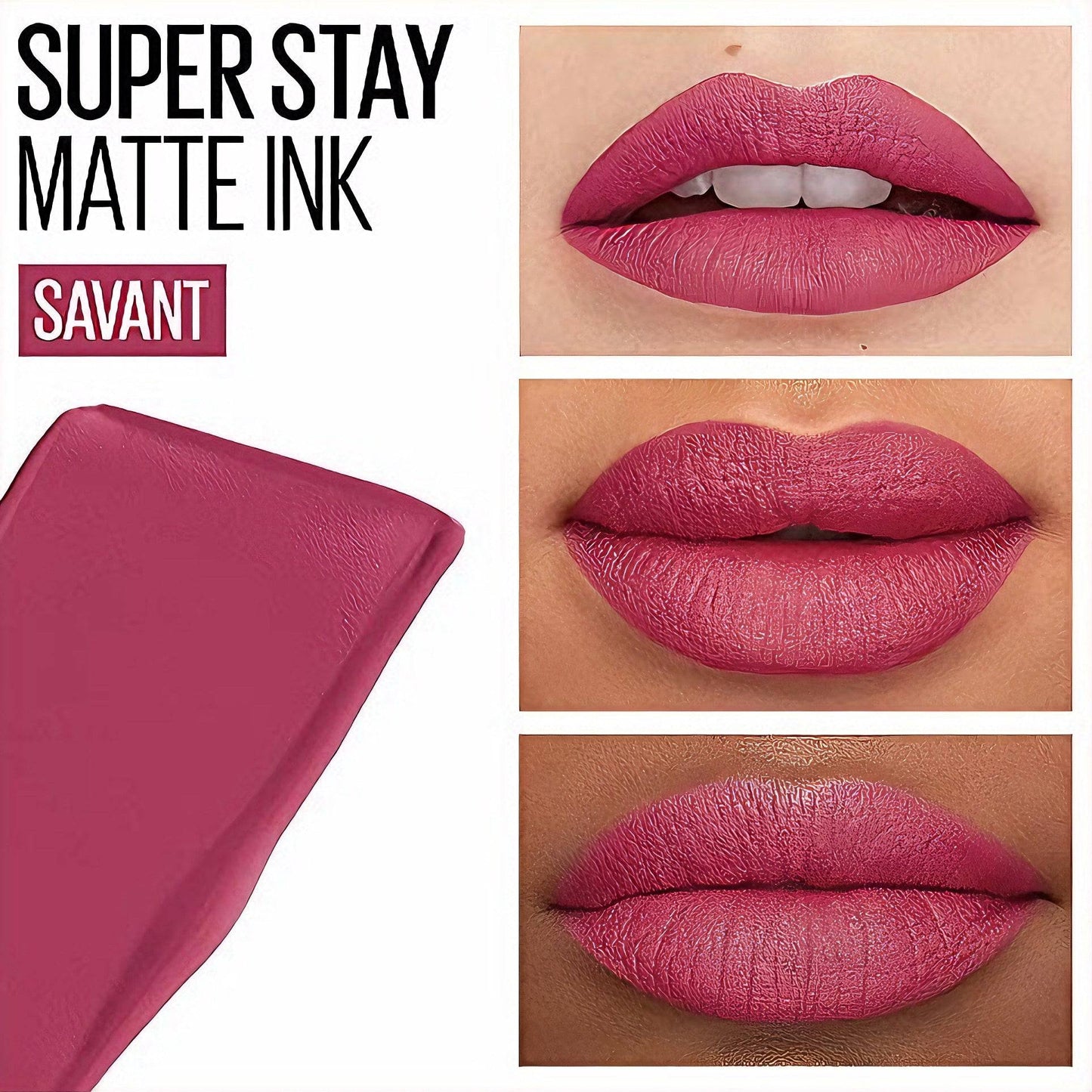 SA.MA PROFUMERIA 155 Savant Maybelline New York Rossetto liquido Superstay Matte Ink - MAYBELLINE NEWYORK