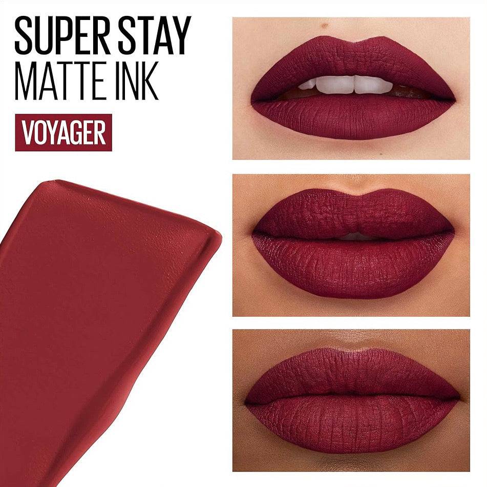 SA.MA PROFUMERIA 50 Voyager Maybelline New York Rossetto liquido Superstay Matte Ink - MAYBELLINE NEWYORK