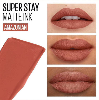 SA.MA PROFUMERIA 70 Amazonian Maybelline New York Rossetto liquido Superstay Matte Ink - MAYBELLINE NEWYORK