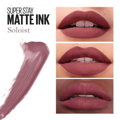 SA.MA PROFUMERIA 140 Soloist Maybelline New York Rossetto liquido Superstay Matte Ink - MAYBELLINE NEWYORK