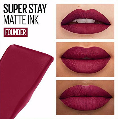 SA.MA PROFUMERIA 115 Founder Maybelline New York Rossetto liquido Superstay Matte Ink - MAYBELLINE NEWYORK