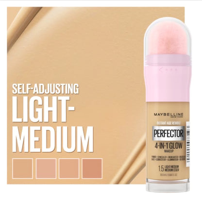 SA.MA PROFUMERIA 1.5 Light Medium Maybelline New York Instant Perfector 4 in 1 - MAYBELLINE NEW YORK