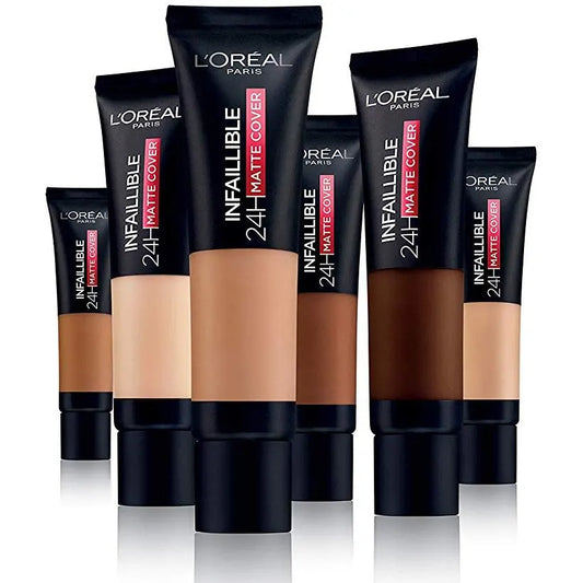 FondoTinta Infaillible 24H Matte Cover Tubo 30 ml. - L'Oreal