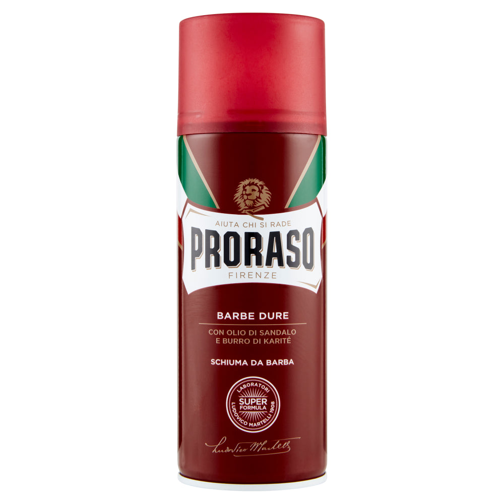 Schiuma Barba per Barbe Dure - PRORASO