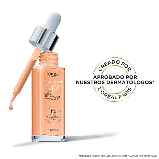 Fondotinta Accord Parfait Nude Siero Rimpolpante Colorato - L'OREAL