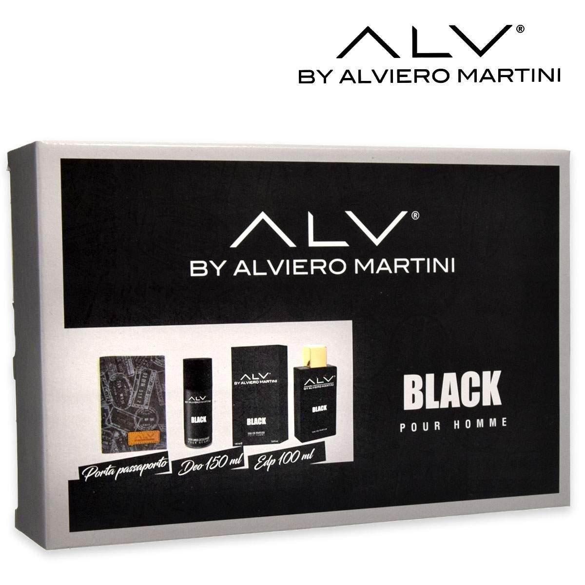 Black Eau de Parfum Uomo Cofanetto Regalo - ALVIERO MARTINI