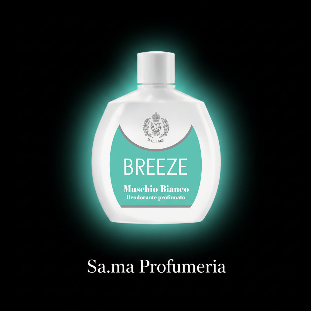 BREEZE - Deo Squeeze Unisex Muschio Bianco
