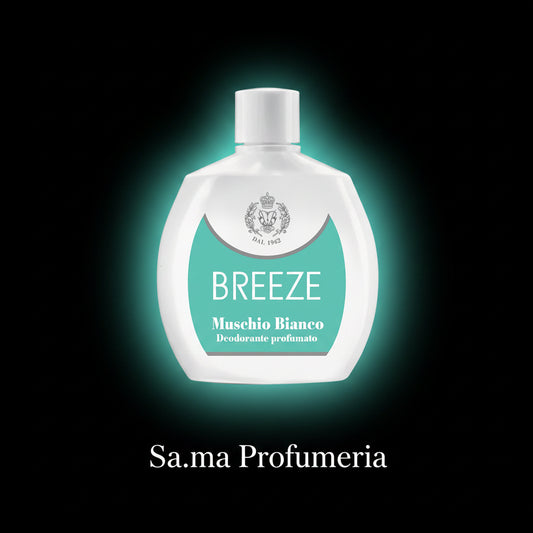 BREEZE - Deo Squeeze Unisex Muschio Bianco