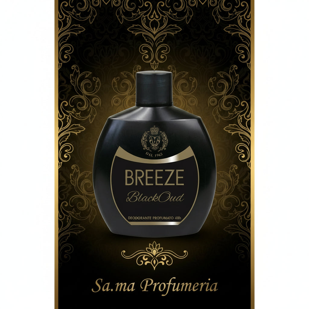 BREEZE - Deo Squeeze Uomo Black Oud