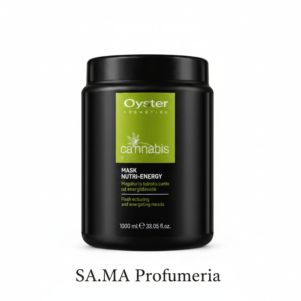 OYSTER - Cannabis Maschera Green Lab Nutri Energy Ristrutturante e Energizzante