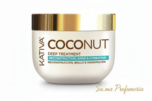 Maschera Capelli Cocco Ricostruttrice e Idratante - KATIVA