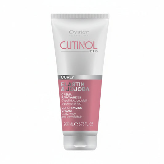 Cutinol Plus Crema Curly Ravviva Ricci Elastina e Jojoba - OYSTER