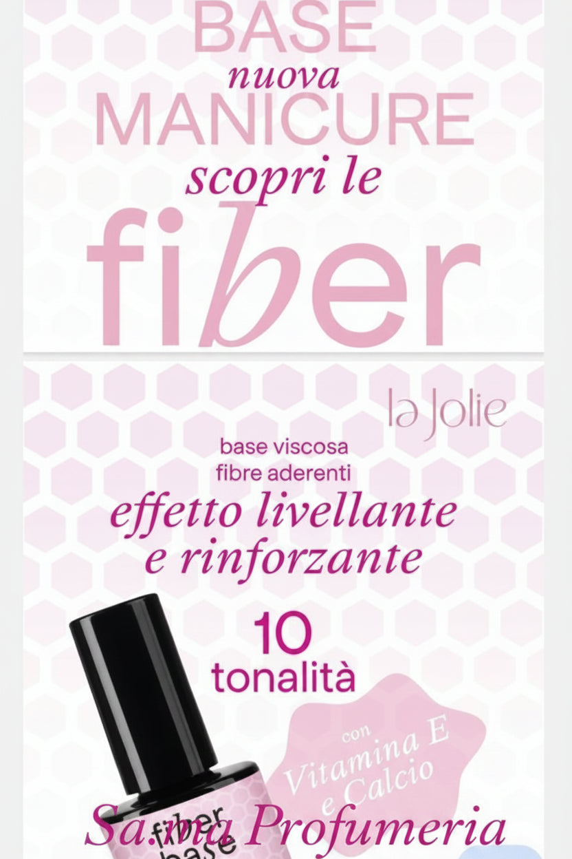 JOLIE - Base Fiber Arricchita con Speciali Fibre di Vetro Calcio e Vitamina E