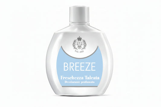 BREEZE - Deo Squeeze Unisex Freschezza Talcata