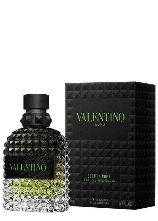 Born in Roma Uomo Eau de Toilette Green Stravaganza - VALENTINO
