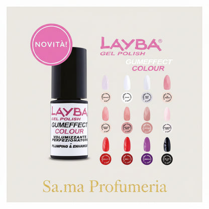 LAYBA GEL POLISH GUMEFFECT VOLUMIZZANTE 3IN1 - LAYLA