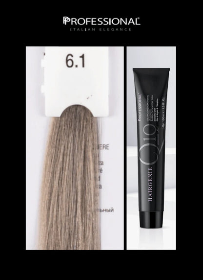 Hairgenie Q10 Tintura Capelli con Argan e Cheratina senza Ammoniaca - PROFESSIONAL