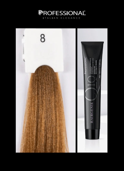 Hairgenie Q10 Tintura Capelli con Argan e Cheratina senza Ammoniaca - PROFESSIONAL