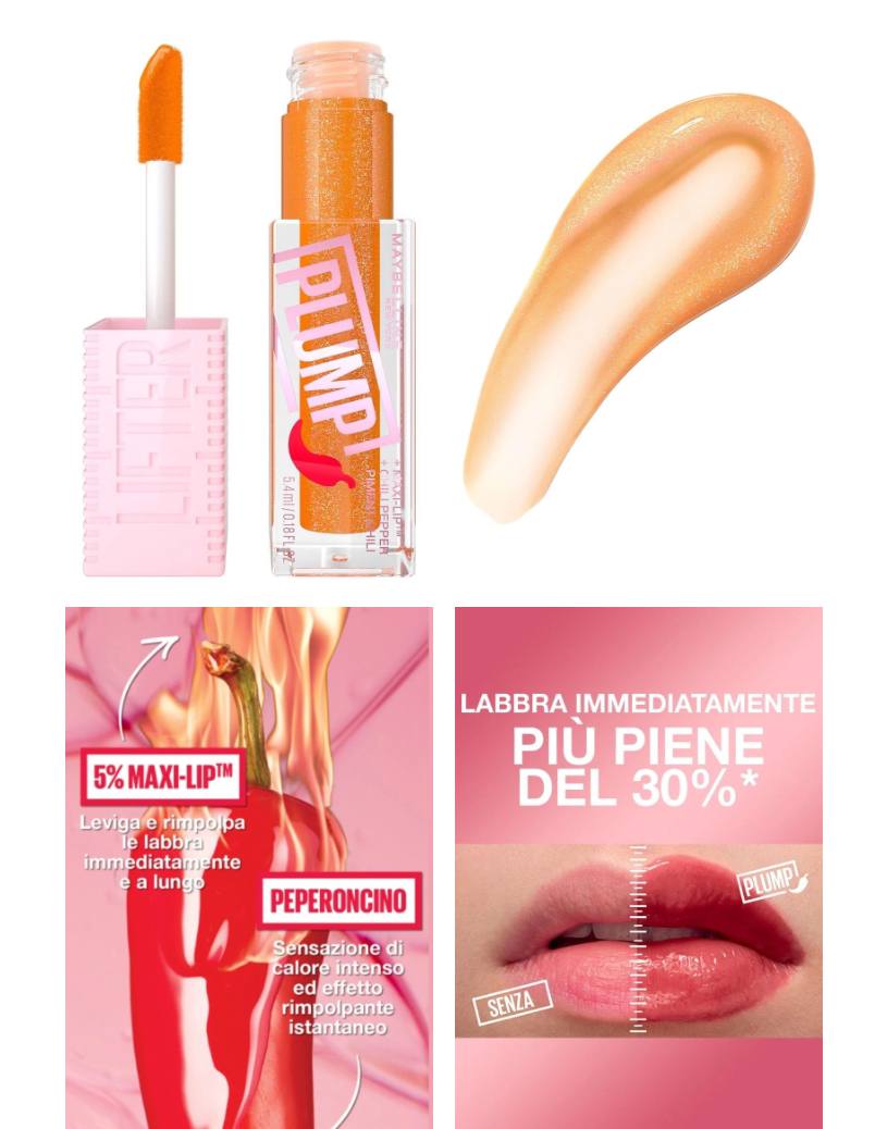 Lifter Gloss Pumpl - MAYBELLINE NEW YORK gloss volumizzante