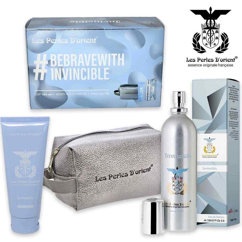 Invincible Uomo Eau de Parfum 150 ml+Doccia 100 ml+ Pochette - DREMAR