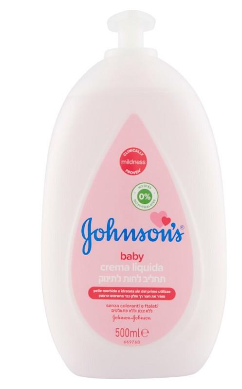 Baby Crema Liquida Detergente - JOHNSONS
