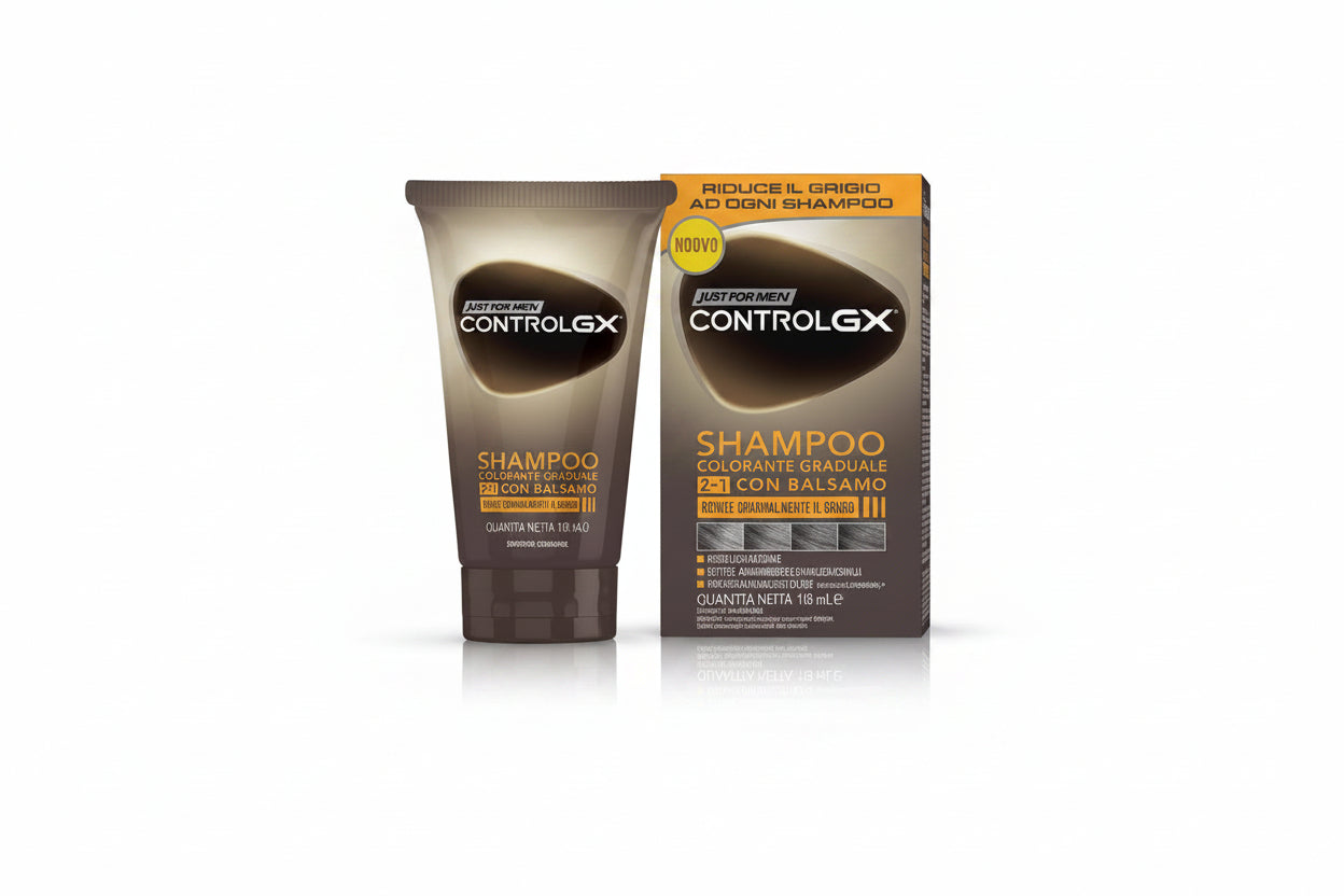 Control GX 2in1 Shampoo Colorante Graduale - JUST FOR MEN