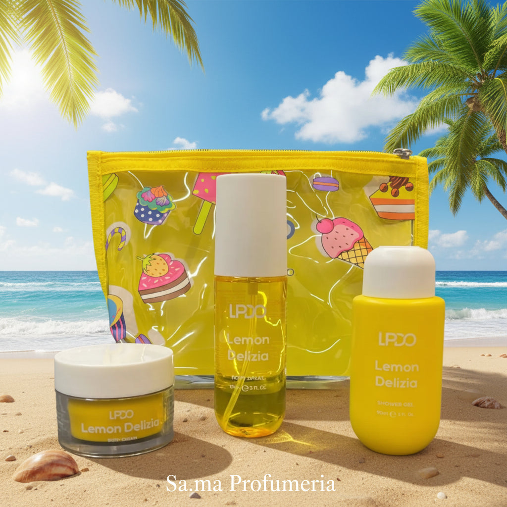LPDO - Summer kit - Body Spray 90 ml. - Body Cream 50 - Shower Gel 90 ml.