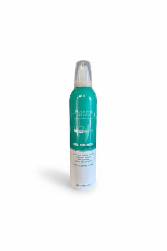 Look Hair Gel Mousse Strong 08 - RETRO'PROFESSIONAL