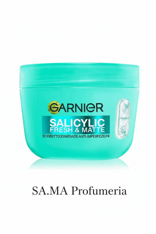GARNIER - Crema Sorbetto Idratante Salicylic Fresh e Matte