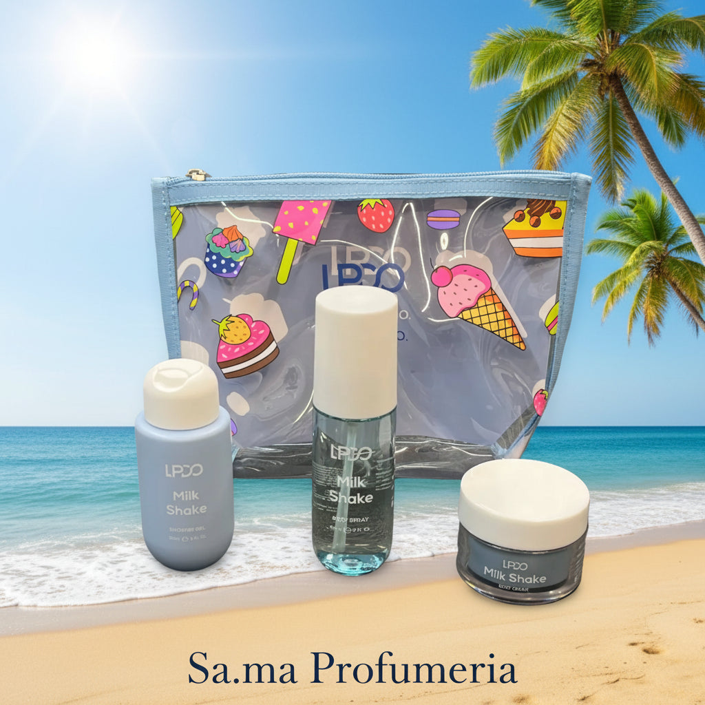 LPDO - Summer kit - Body Spray 90 ml. - Body Cream 50 - Shower Gel 90 ml.