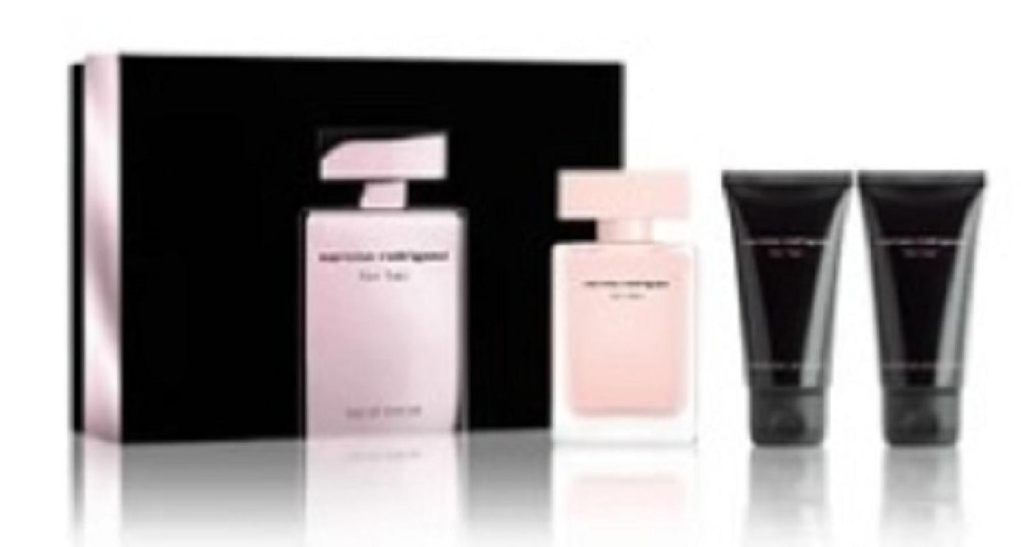 For Her Coffret Edp 50ml + Crema  Corpo 50ml + Gel Doccia 50ml - NARCISO RODRIGUEZ