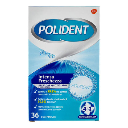 Pulitore Quotidiano Protesi Dentali Intensa Freschezza - POLIDENT