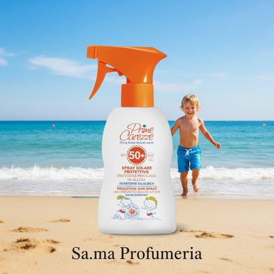 AMERIGO - Latte Solare Baby Prime Carezze 200 ml.SPF50+ Spray