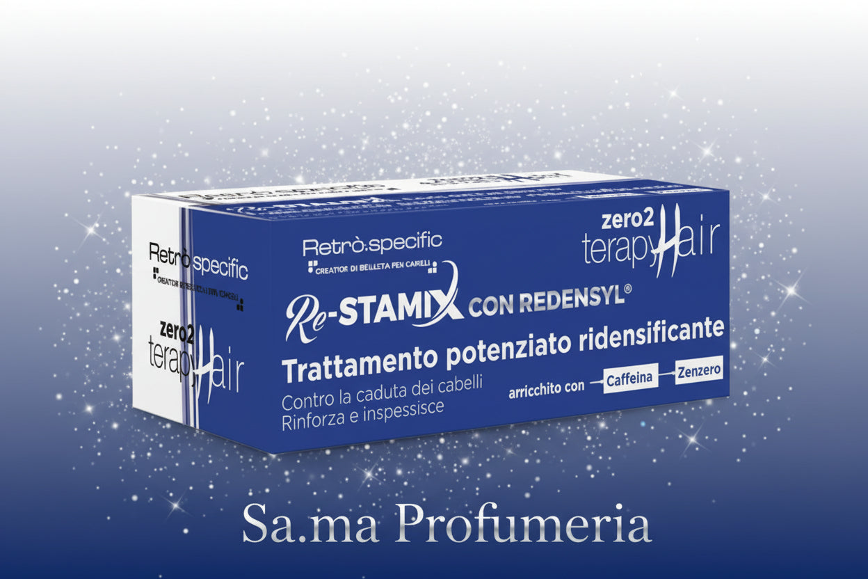 Trattamento Fiale Re-Stamix con Redensyl Anticaduta Caffeina e Zenzero - RETRO'