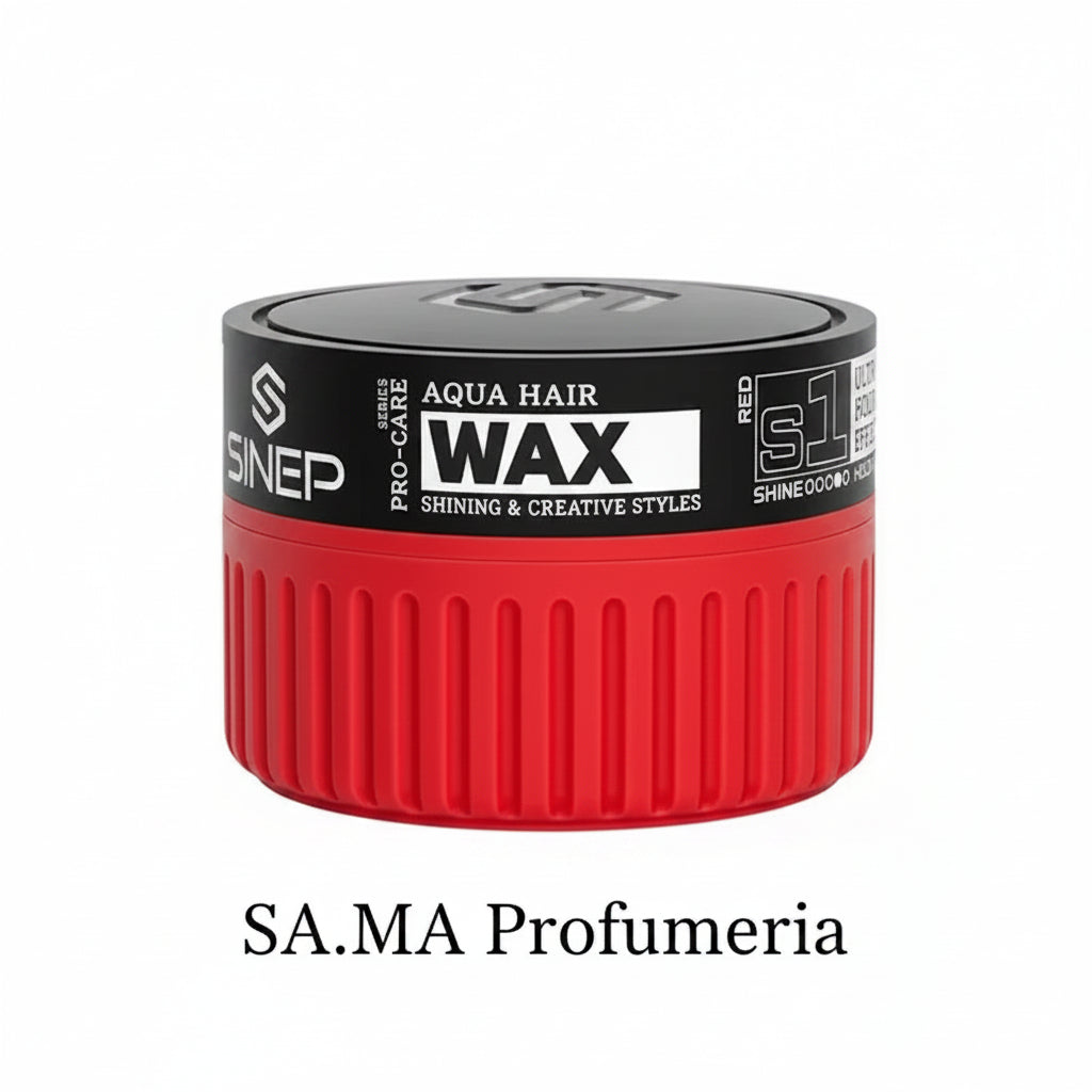 SINEP - Aqua Hair Wax S1 Red – Cera Capelli Tenuta Extra Forte