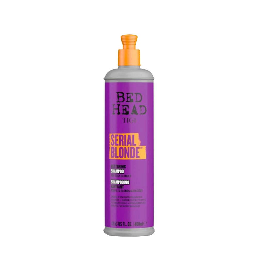 SA.MA PROFUMERIA Tigi Serial Blonde Shampoo 400ml per biondi danneggiati - TIGI BED HEAD