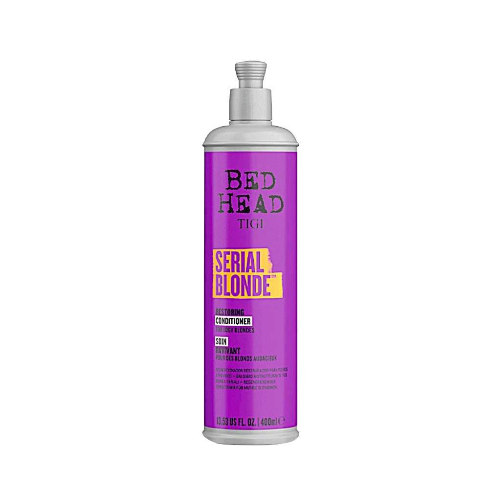 SA.MA PROFUMERIA Tigi Serial Blonde Restoring Conditioner Balsamo per capelli biondi 400ml - TIGI BED HEAD