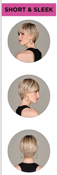 IDRA Parrucca Sintetica Short & Sleek  - HAIRDO